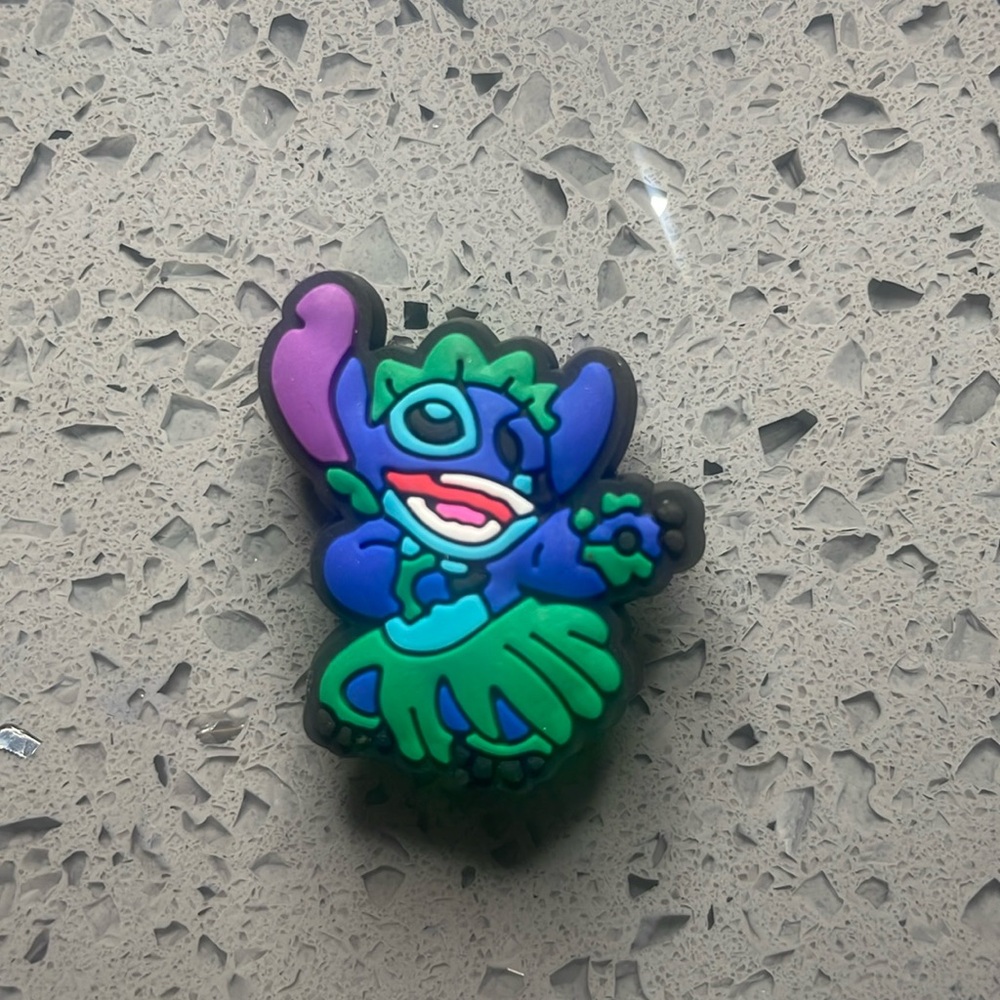 7/$10 Stitch Luau Disney Jibbitz Crocs charms